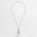 Belle Vante À Cheval Pendant in Platinum with Diamonds
