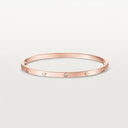 Belle Vante LOVE Bracelet Small Model 6 Diamonds Rose Gold