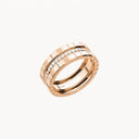 Ice Cube Ring Belle Vante Ethical Rose Gold Diamonds