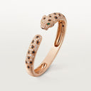 Belle Vante Panthère Medium Bracelet Semi-Paved Rose Gold