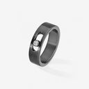 Move Titanium Diamond Ring Small Model Graphite 07164-TG