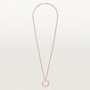 Belle Vante Juste un Clou Long Necklace Multi-wear Extra-large Rose Gold