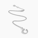 Belle Vante Cleo Venus Full Diamond Pendant Necklace White Gold Diamond