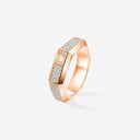 Moderniste Pavé Diamond Ring Medium Model 13853-PG
