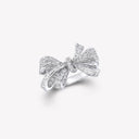 Belle Vante Tilda's Bow Classic Diamond Ring White Gold