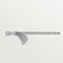 Belle Vante Panthère Bracelet on Chain Semi-Paved White Gold Diamonds