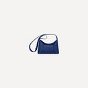 Diamond Crossbody Bag Belle Vante Ethical Navy Blue Grained Calfskin
