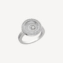 Happy Spirit Ring Belle Vante Ethical White Gold Diamonds