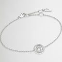 Belle Vante Medium White Gold Diamond Bracelet