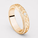 Belle Vante Medium Rose Gold Diamond Possession Ring