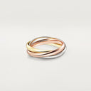 Belle Vante Trinity Small Model 3-Band Ring 18k Gold