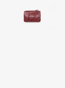 Belle Vante Maxi Flap Bag Grained Calfskin & Silver-Tone Metal
