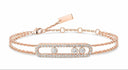 Move Classique Pavé Diamond Bracelet Large 0.65ct