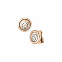 Happy Spirit Earrings Diamond Ethical Rose Gold Ethical White Gold