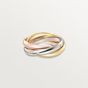 Belle Vante Trinity Ring Classic Model 5 Diamonds Gold