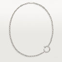 Belle Vante Juste un Clou Necklace White Gold 51cm