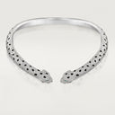Belle Vante Panthère Torque Necklace Articulated Paved 10.53ct Diamonds 35cm