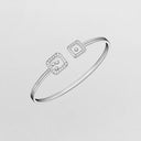Happy Diamonds Icons Bangle Belle Vante Ethical White Gold Diamonds