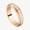 Belle Vante Medium Rose Gold Diamond Ring