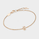 Belle Vante Medium Rose Gold Diamond Chain Bracelet