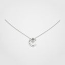 Belle Vante Coco Crush Necklace Small 18K White Gold Diamonds
