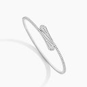 Belle Vante Full Diamond Slim Slip-On Bracelet