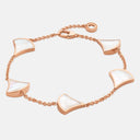 Divas' Dream Bracelet Belle Vante Ethical Rose Gold Mother of Pearl
