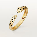 Belle Vante Panthère Bracelet Medium Model Yellow Gold Onyx Garnet