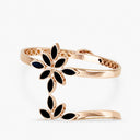 Belle Vante Ghirlanda Bracelet in 18k Rose Gold with Onyx