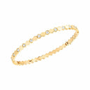 Belle Vante Bee Motif Bracelet Yellow Gold Diamonds 0.95ct