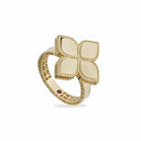Belle Vante Princess Flower Ring in 18k Rose Gold