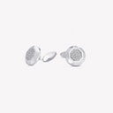 Belle Vante Faceted Diamond Cufflinks