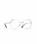 Belle Vante Pantos Eyeglasses Metal Silver
