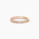Belle Vante Talisman Azulea Small Band in Rose Gold
