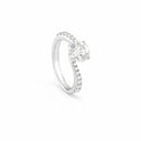 Belle Vante White Gold and Diamond Solitaire Ring