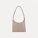 Diamond Shoulder Bag Greige Grained Calfskin