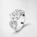 Belle Vante Aladdin Solitaire Ring in Platinum with Diamond
