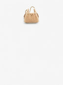 Belle Vante Small Handbag Shearling Sheepskin & Gold-Tone Metal