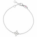 Belle Vante Diamond Princess Bracelet with Diamonds