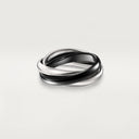 Belle Vante Trinity Ceramic Classic Model Ring White Gold