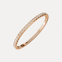 Ice Cube Bangle Belle Vante Ethical Rose Gold Full-Set Diamonds