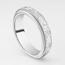 Belle Vante Medium Rhodium Finish White Gold Decor Palace Ring