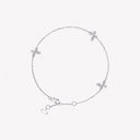 Belle Vante Pavé Butterfly Diamond Petite Bracelet