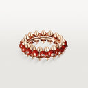 Belle Vante Clash Ring Agate Rose Gold 7.9mm