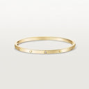 Belle Vante LOVE Bracelet Small Model 6 Diamonds Yellow Gold