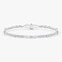 Belle Vante Snow Dance Bracelet in White Gold