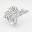 Belle Vante Medium White Gold Diamond Ring