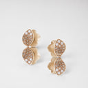 Belle Vante Petit Garden Stud Earrings in Rose Gold