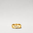Belle Vante Coco Crush Ring Small 18K Yellow Gold Diamonds