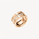 Ice Cube Ring Belle Vante Ethical Rose Gold Diamonds